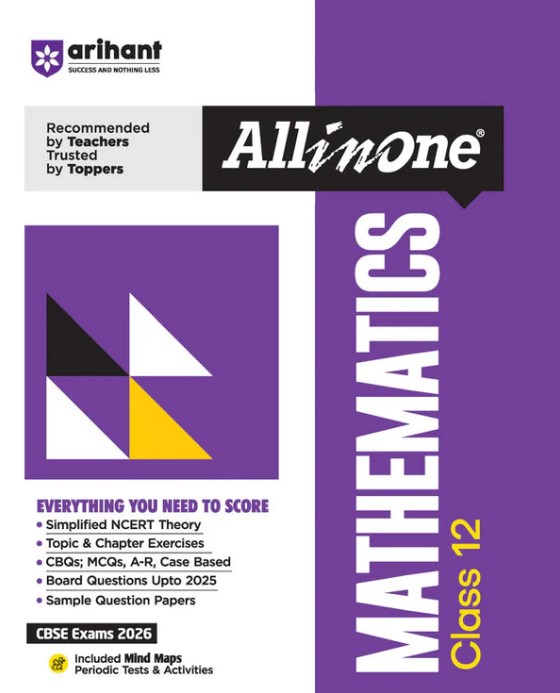 CBSE All in one Mathematics Class 12 Exam 2025-26